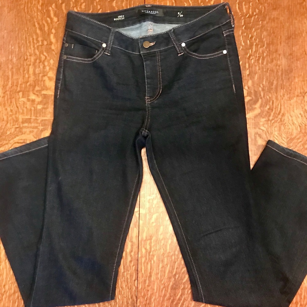 Liverpool Dark Blue Women's Jeans
